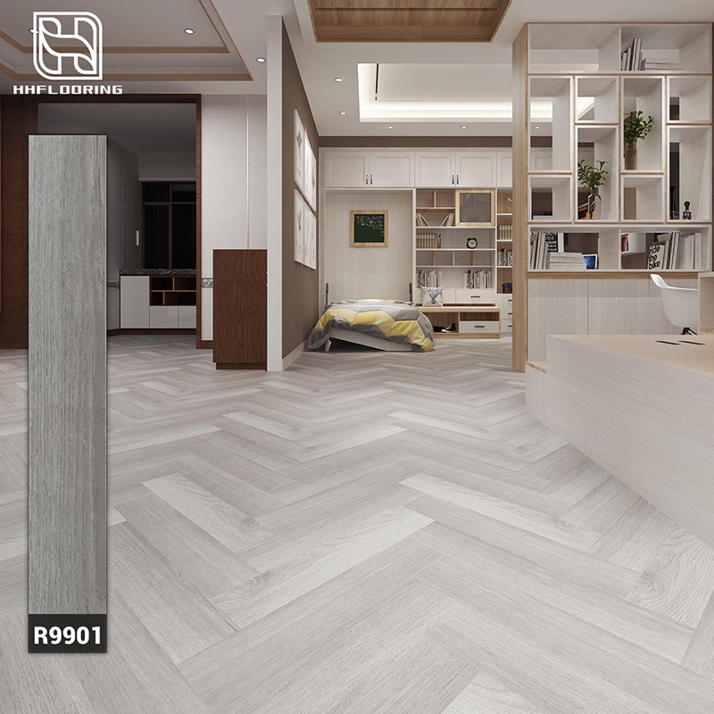 herringbone pattern grey vinyl