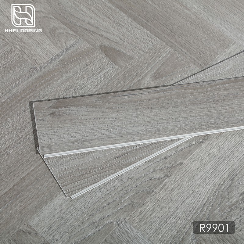 luxury grey herringbone vinyl tiles