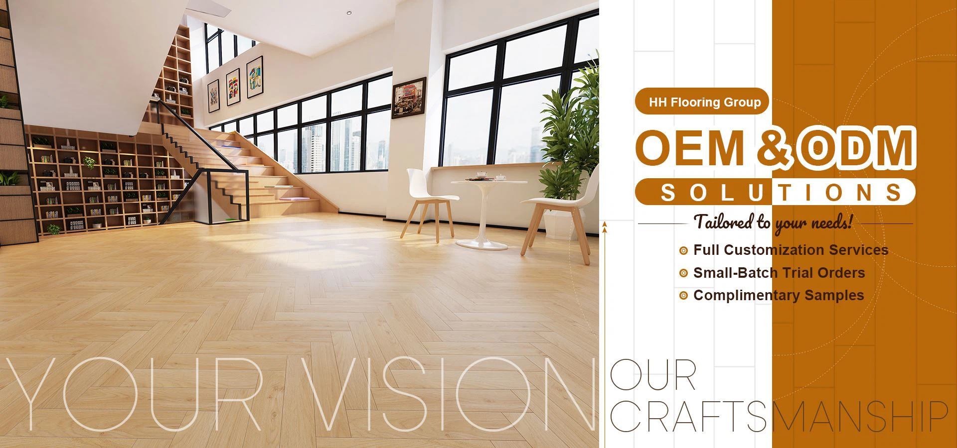 oem & odm solutions Flooring factory production line for global B2B supply