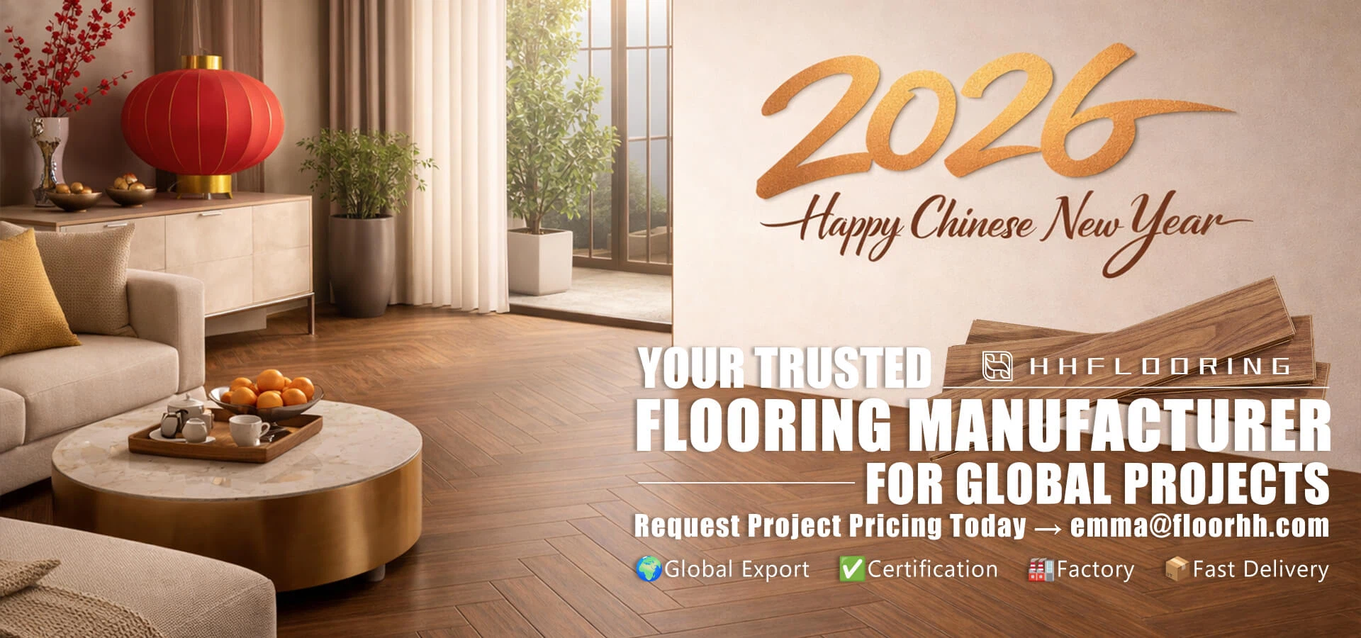 SPC flooring manufacturer for global B2B projects