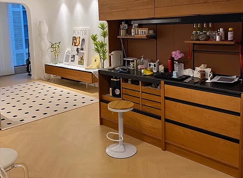 Vinyl Plank Flooring End Cap